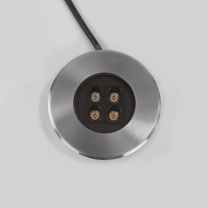 LED луна за вграждане в земя Gap | Инокс | IP67 | 3000K