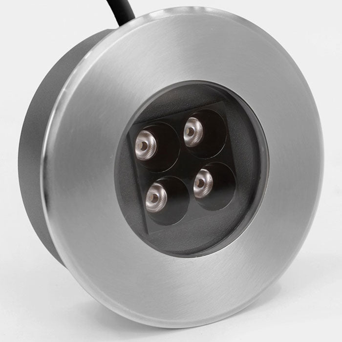 LED луна за вграждане в земя Gap | Инокс | IP67 | 3000K