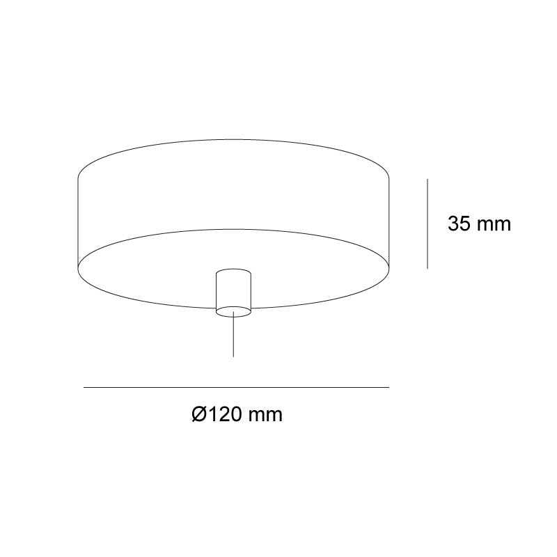LED пендел със стъклена сфера Orbital 1 (Ø200 мм)