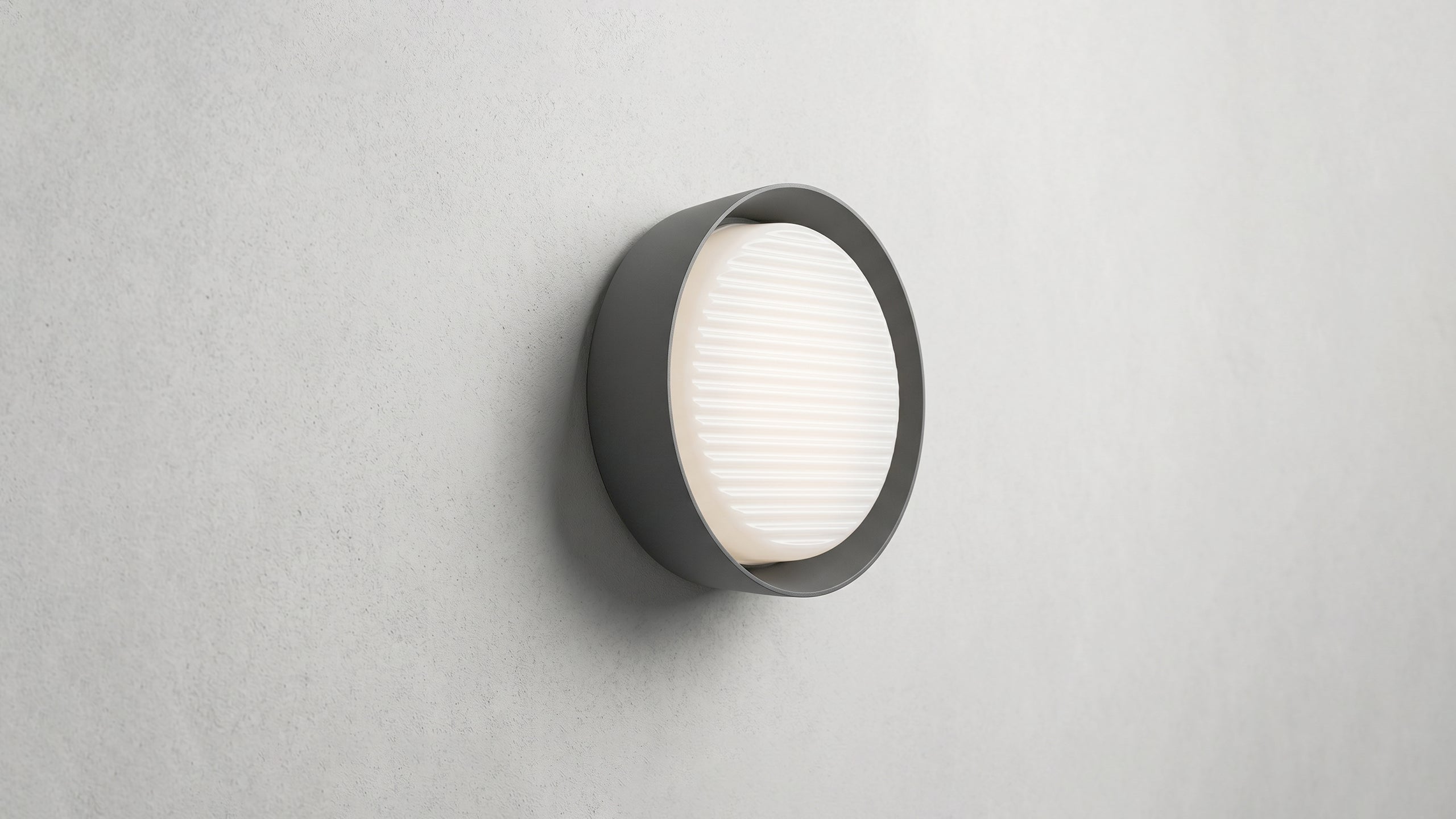 LED плафониера Deko | IP65 | Ø18cm | Сива