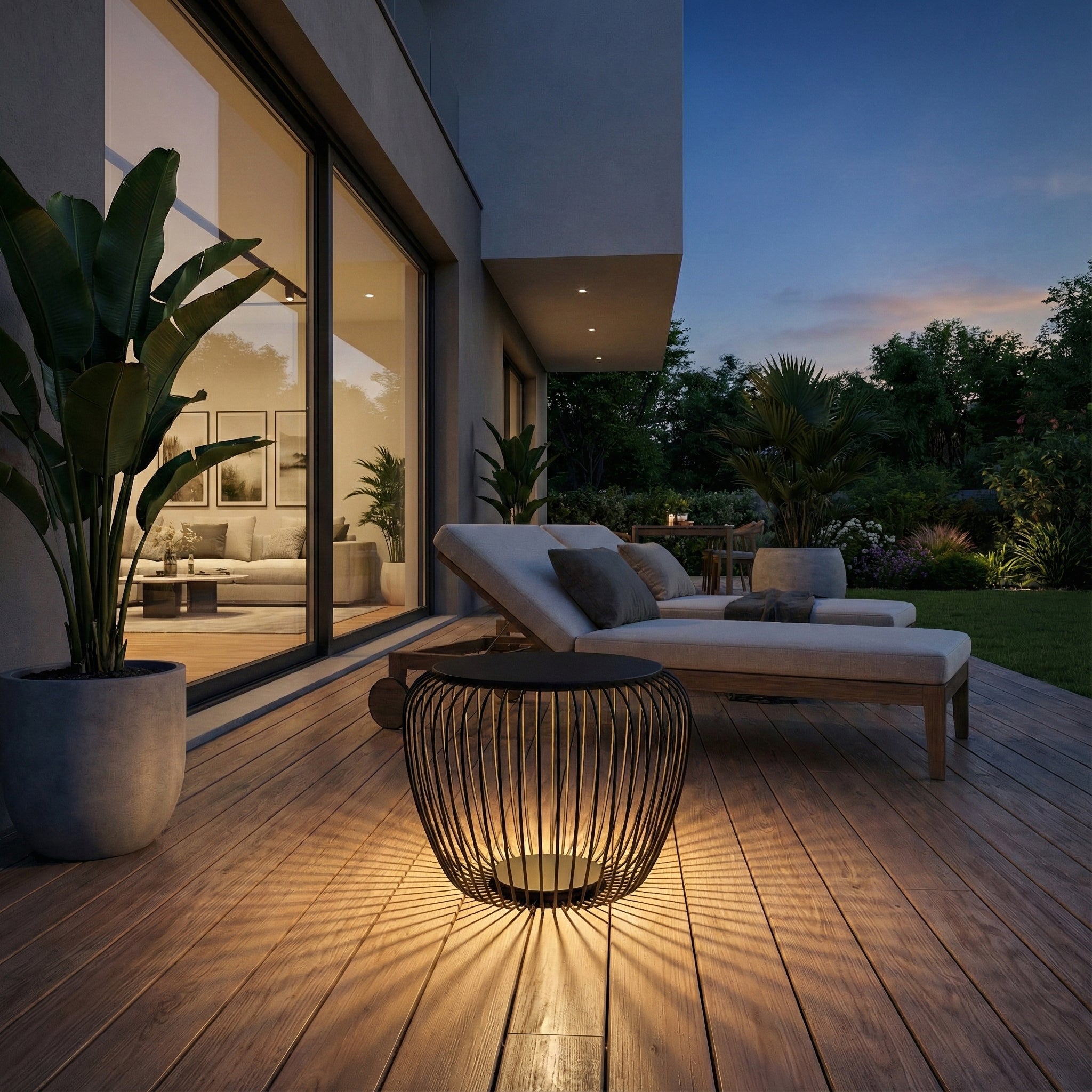 LED подова лампа масичка Riva S | 90cm | 8W | 3000K | Черна