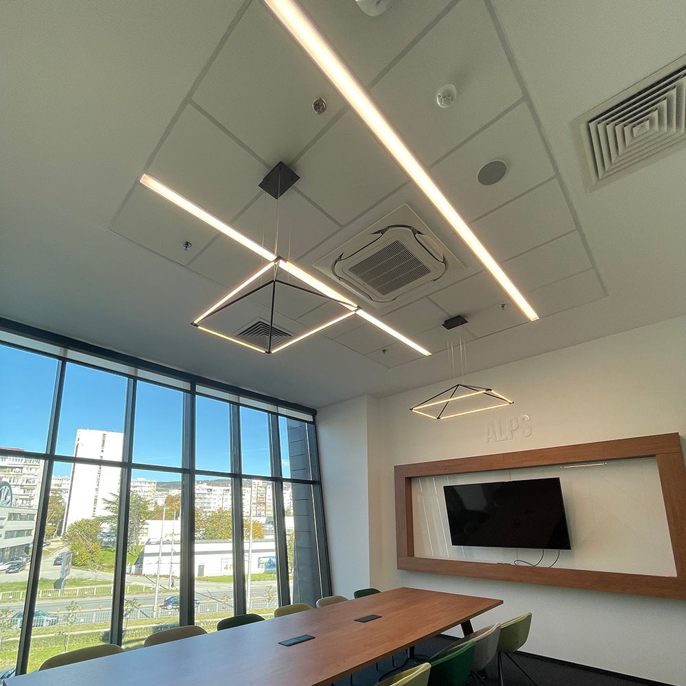LED профил за вграждане S-Line 99 BM | 99 x 40мм | 1 метър