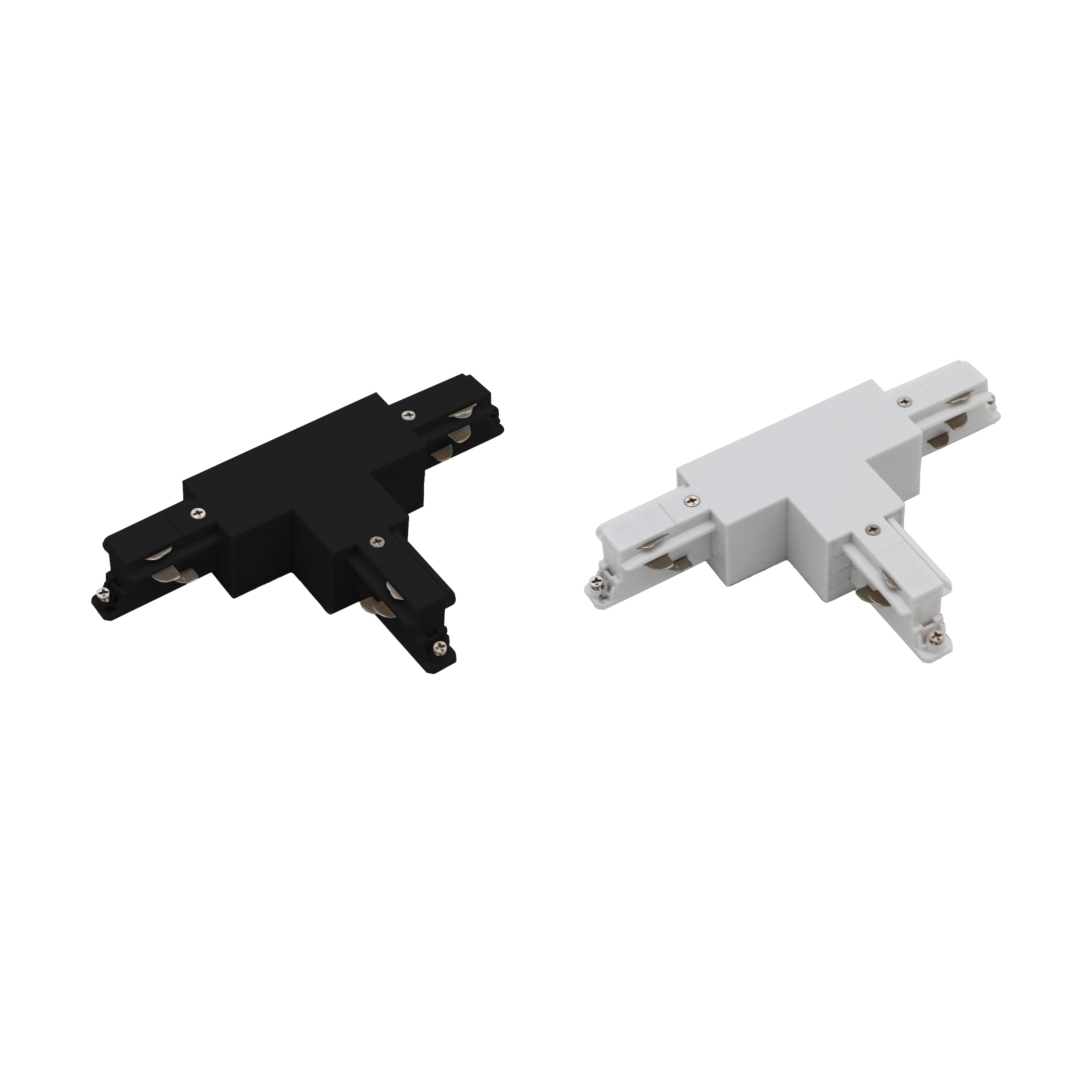 Лява T-връзка за трифазна тоководеща шина