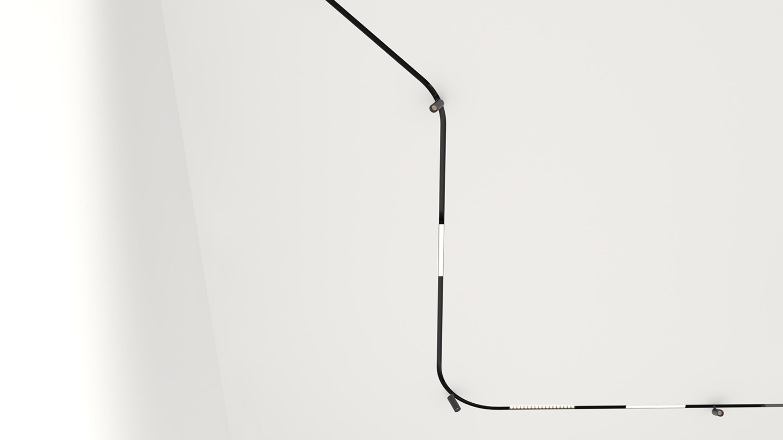Magnet Curve Line – магнитна шина с криви и прави модули