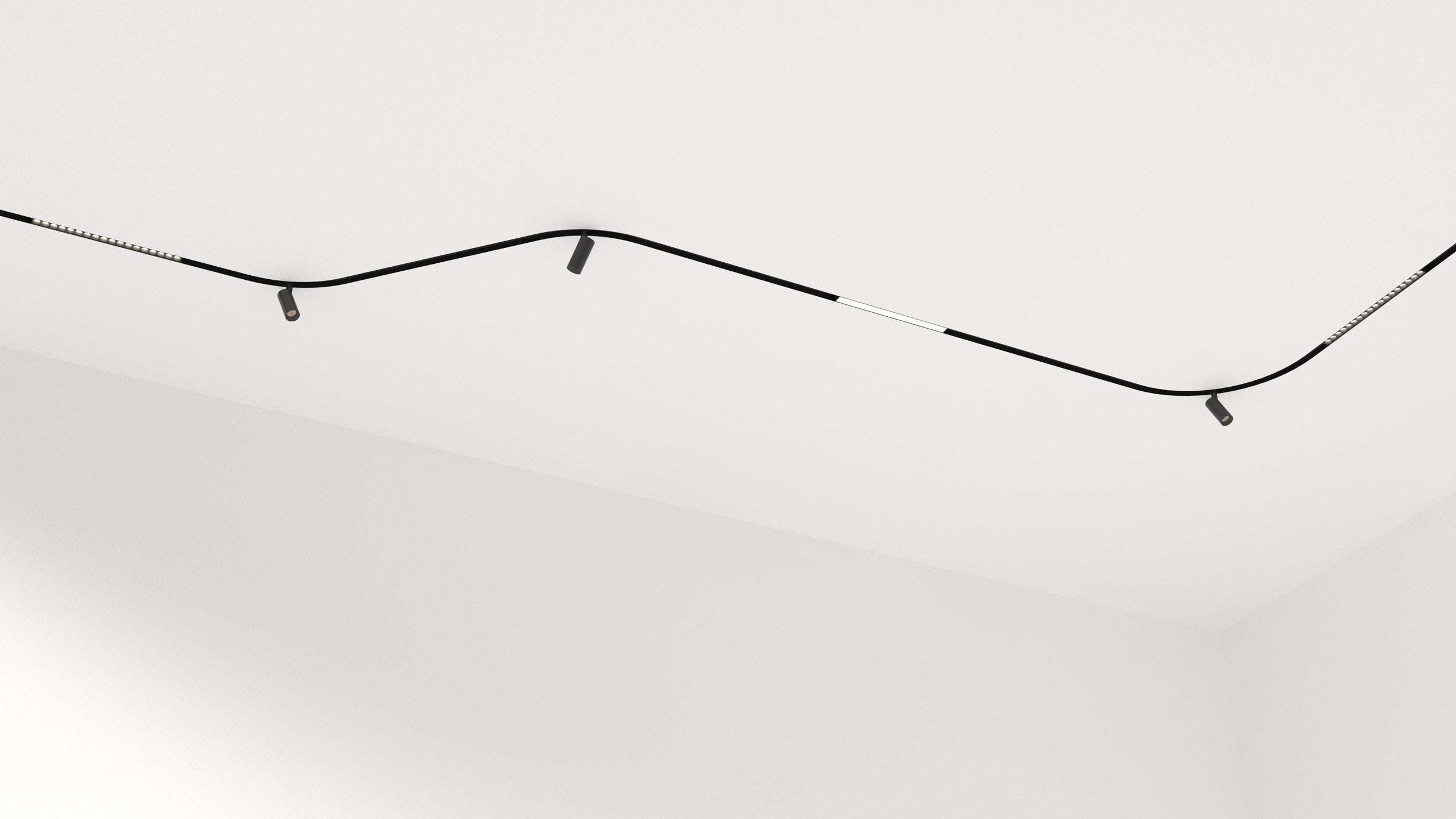 Magnet Curve Line – магнитна шина с криви и прави модули