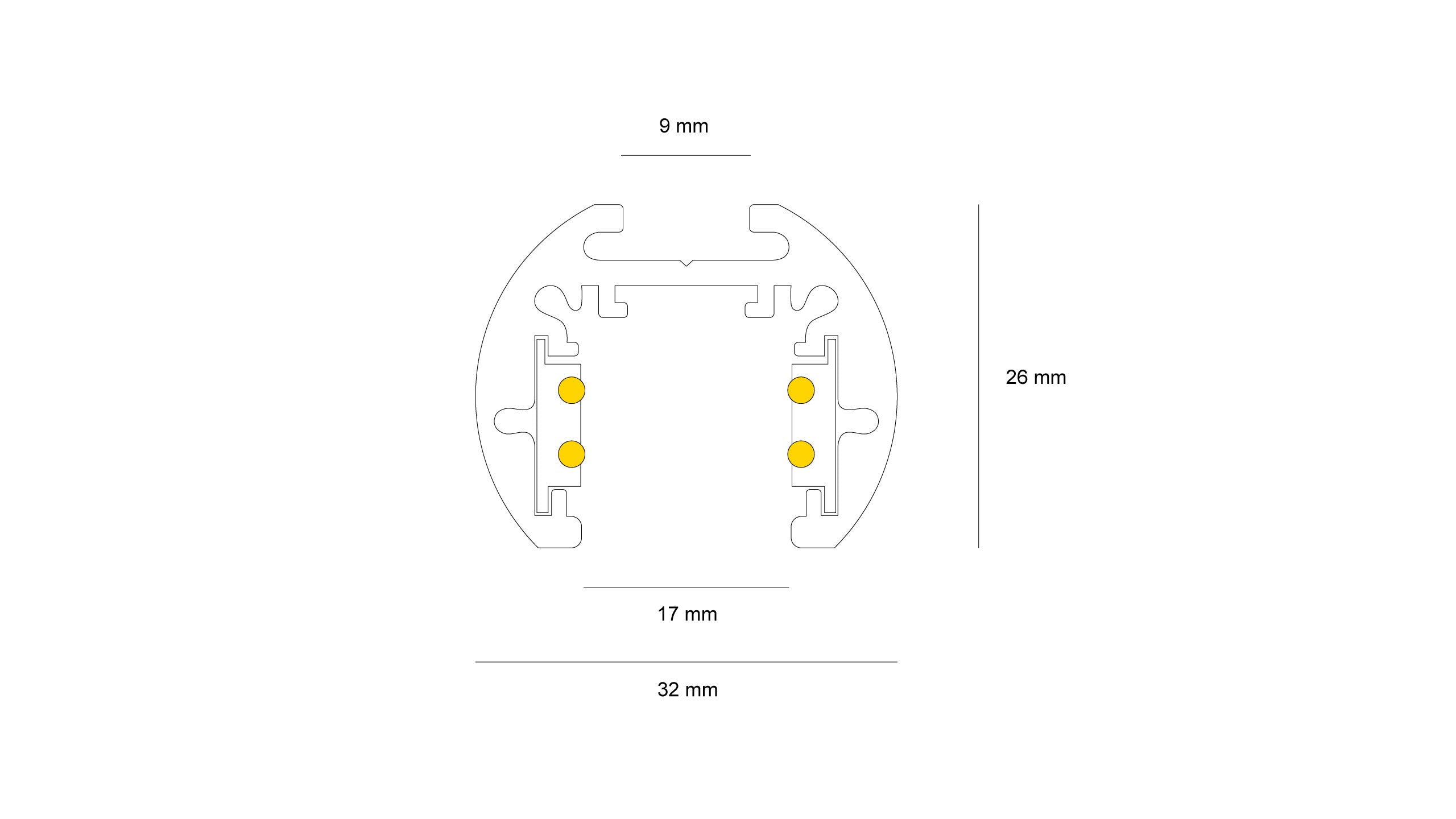 Магнитно-релсова LED система Multitrack 23mm