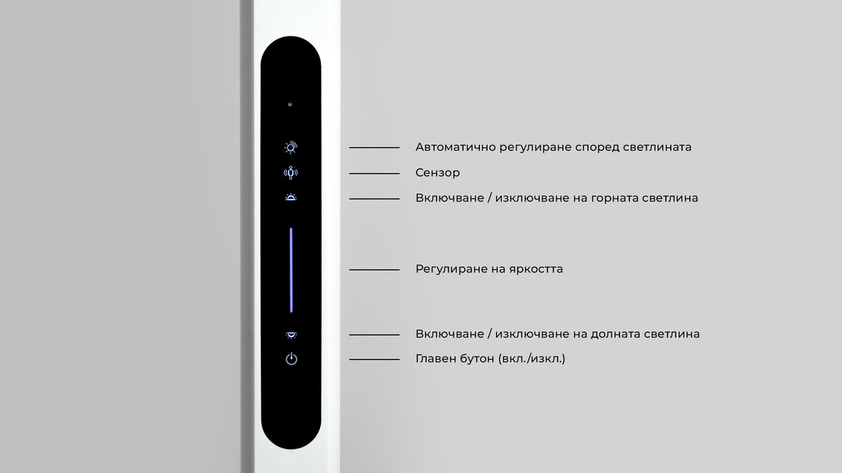Наземна LED офис лампа Omnia | Двупосочна | 100W | 4000K