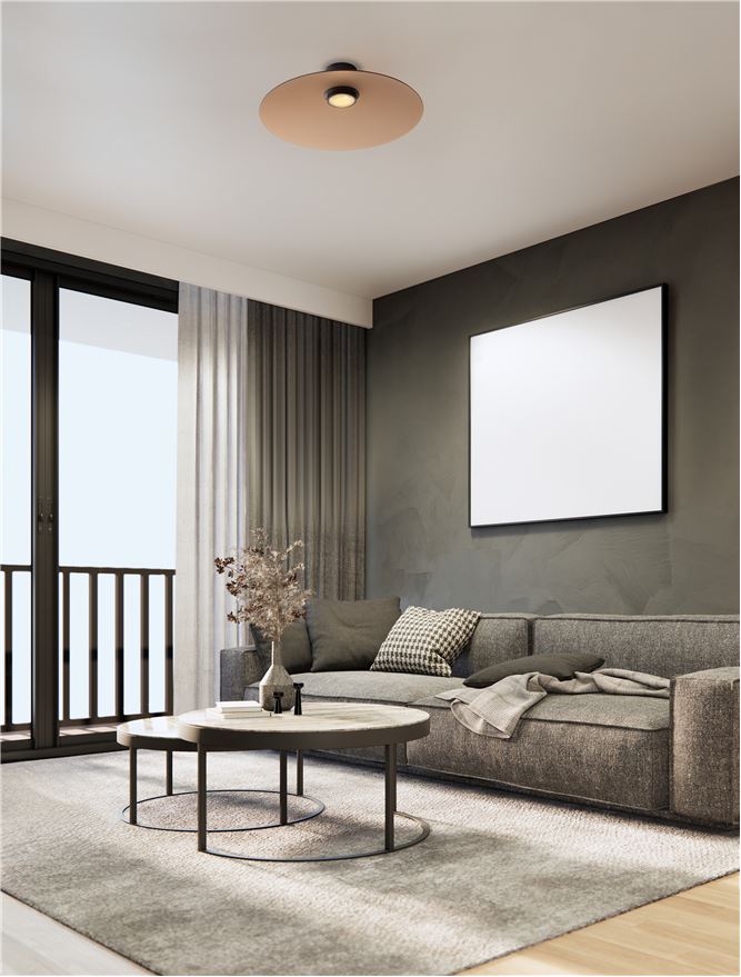 Плафон Polifemo Up&Down Nova Luce | 12W | 3000K | Ø40cm