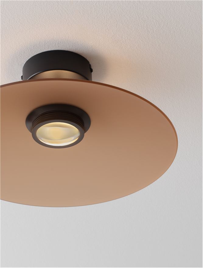 Плафон Polifemo Up&Down Nova Luce | 12W | 3000K | Ø40cm