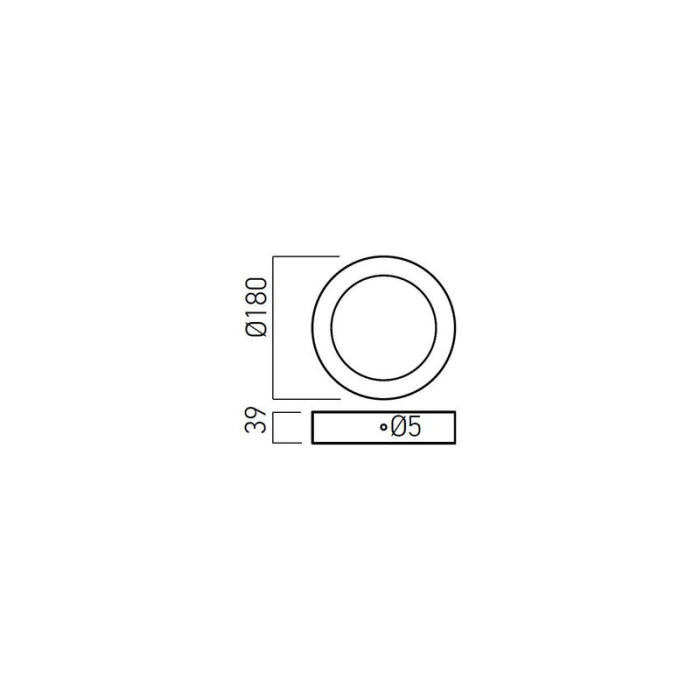 LED панел ARELUX FMR180NW MWH
