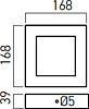 LED панел xform_square