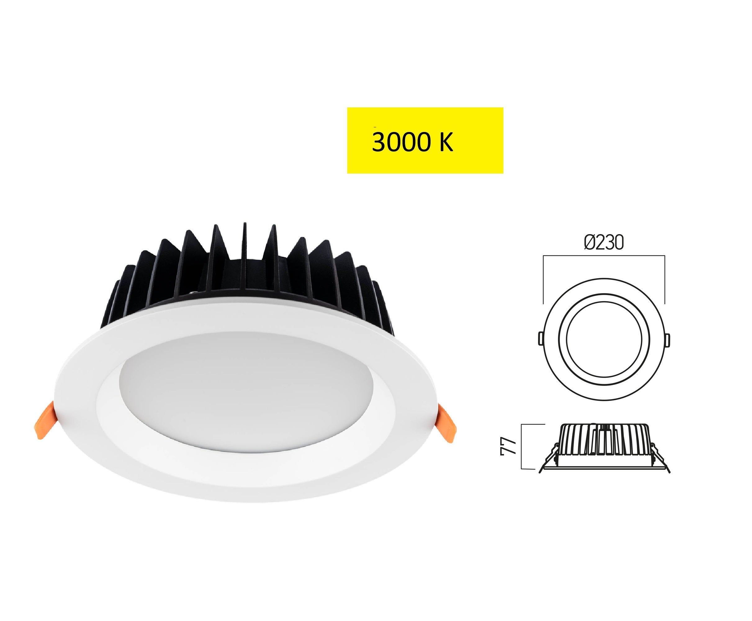 Вграждано LED осветително тяло MA11WW Arelux