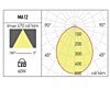 Вградено осветително тяло LED осветително тяло MA12WW
