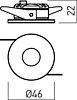 Насочено осветително тяло (спот) Arelux TW01NW40 MWH