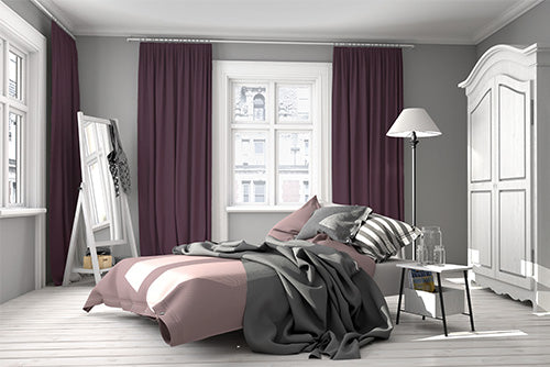Blackout fabric – Color : Purple 452