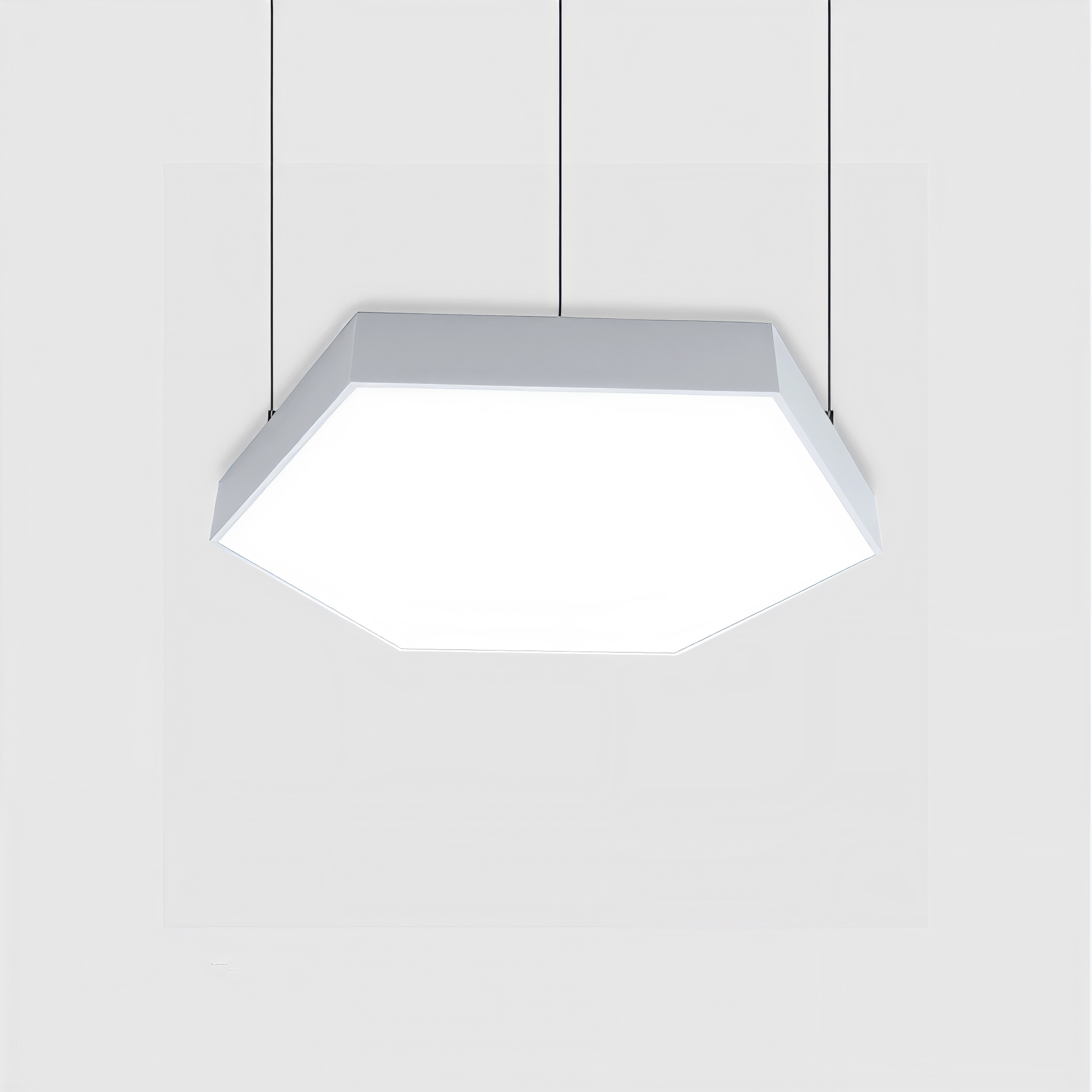 Шестоъгълен LED плафон за висящ монтаж Hexagon Hanging