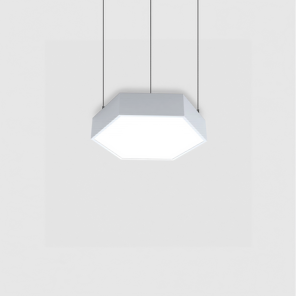 Шестоъгълен LED плафон за висящ монтаж Hexagon Hanging