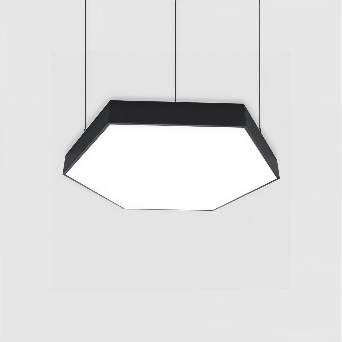 Шестоъгълен LED плафон за висящ монтаж Hexagon Hanging