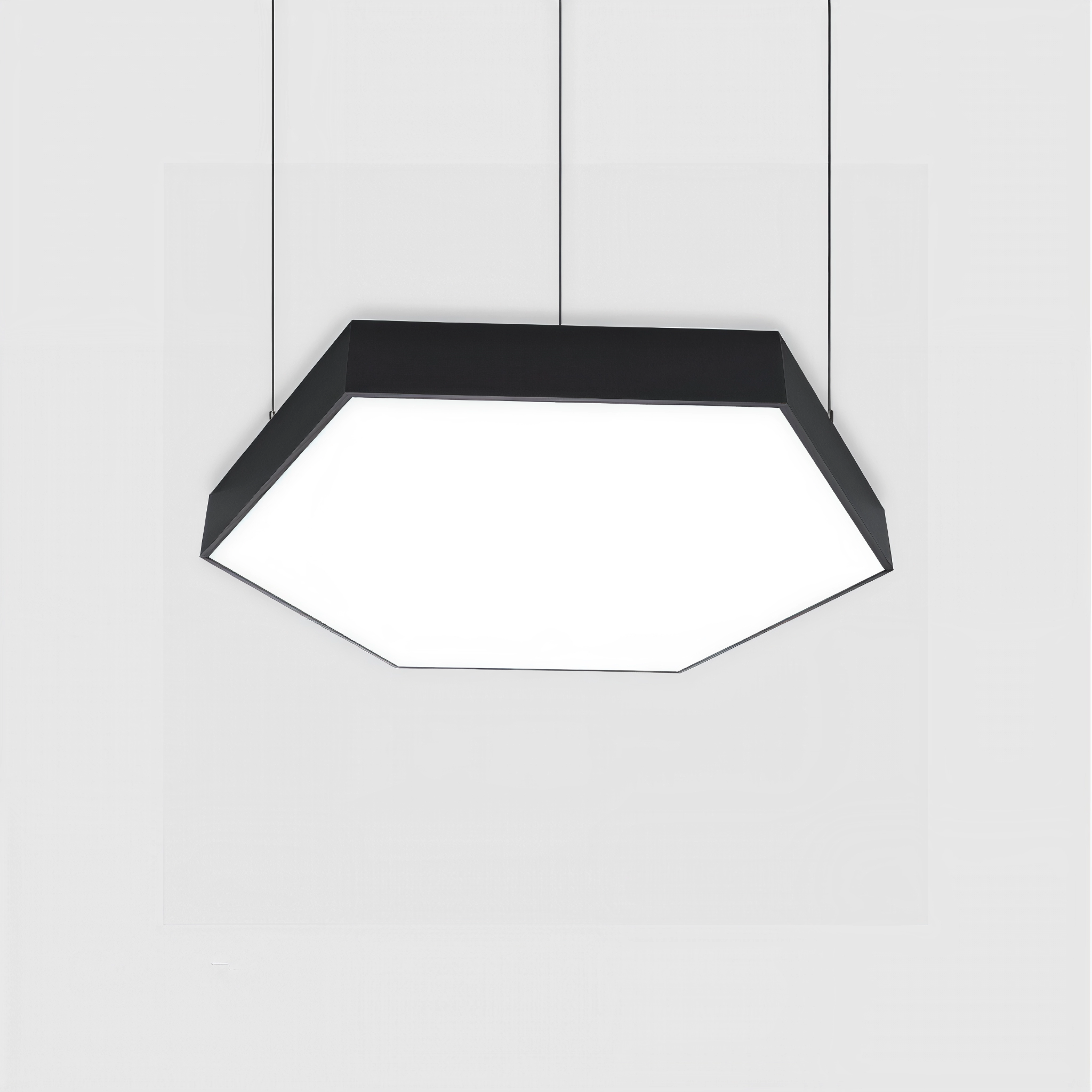 Шестоъгълен LED плафон за висящ монтаж Hexagon Hanging