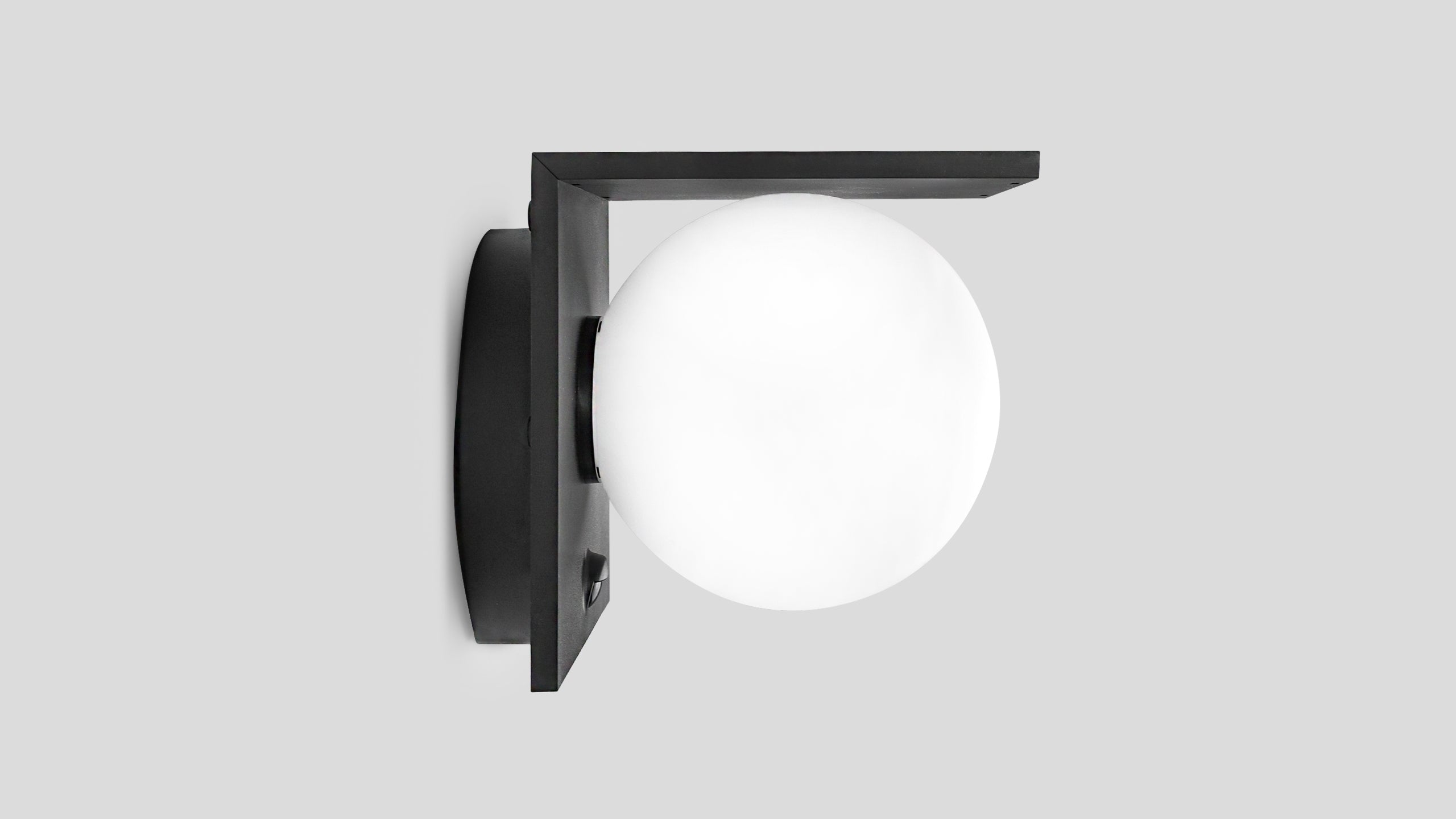 Соларен фасаден LED аплик със сензор Snowball | 1.5W | 4000K | IP54