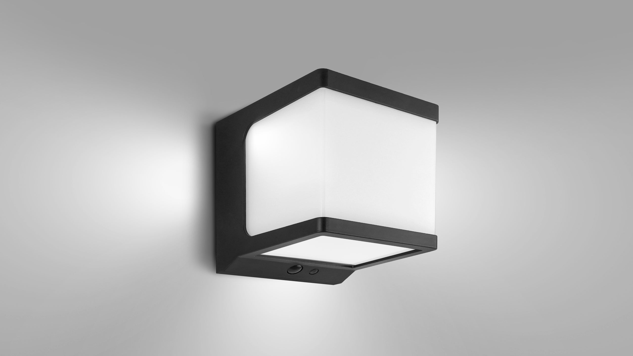Соларен LED аплик със сензор за движение Grid | 1.5W | 4000K | IP65