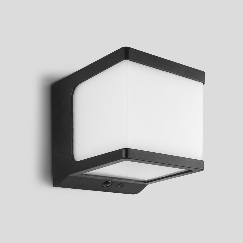 Соларен LED аплик със сензор за движение Grid | 1.5W | 4000K | IP65