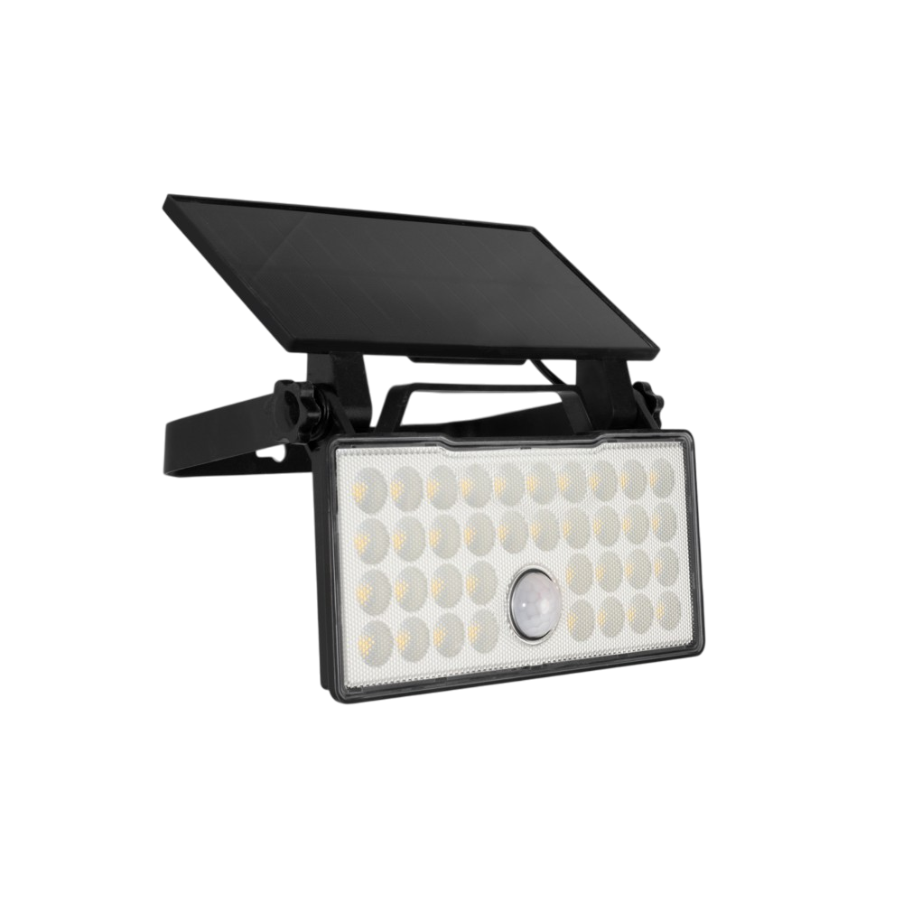 Соларен LED прожектор Croma | PIR сензор | 2.6W | IP65