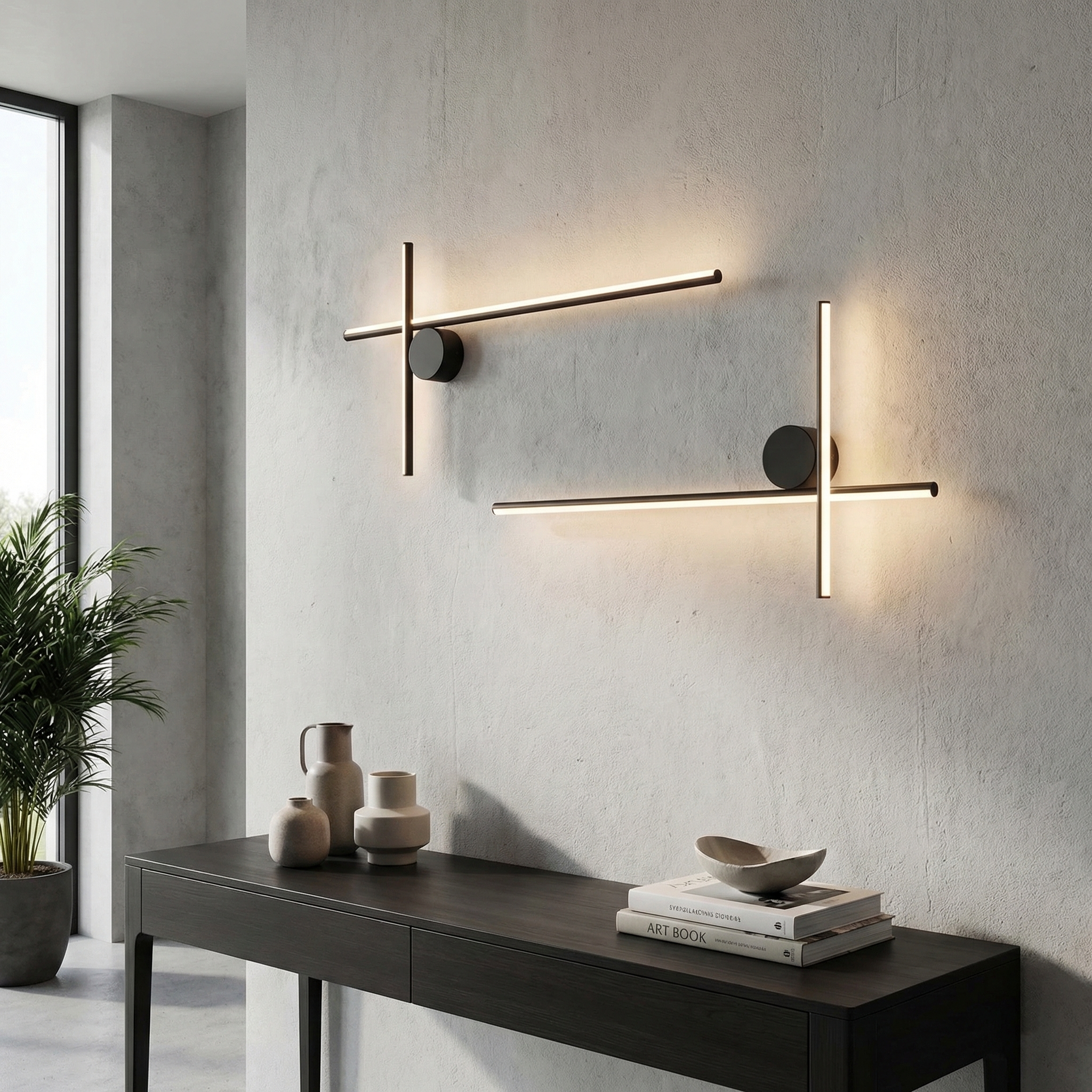 Стенен LED аплик Linear Wall | Линеен дизайн | 13W | 730мм