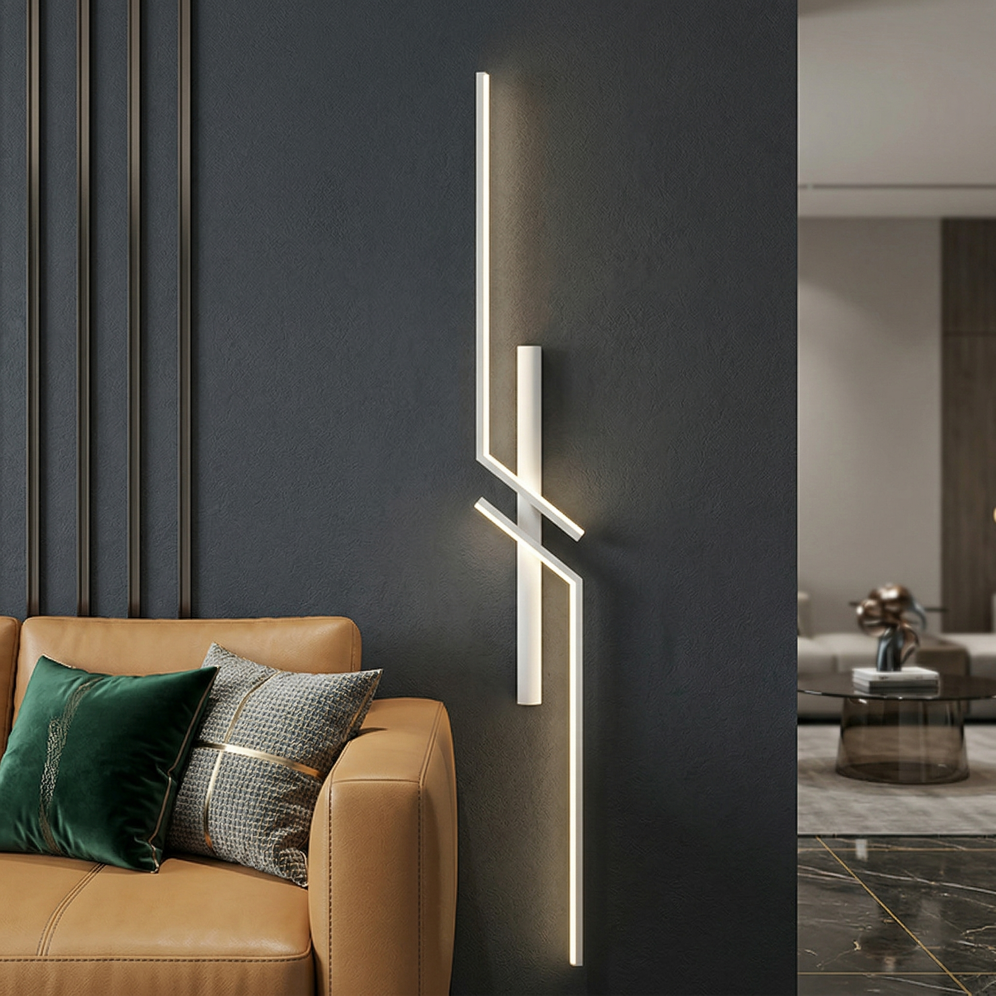 Стенен LED аплик Rod | 80cm | 12W | 3000K