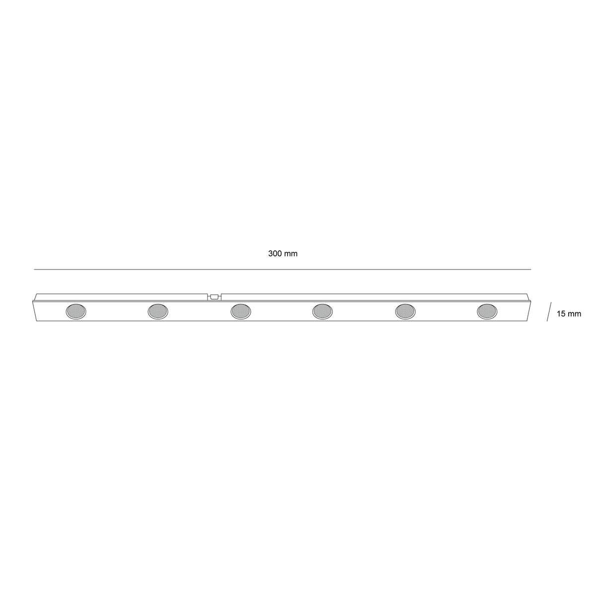Точков LED модул Darklight Magnet за магнитна шина 15PCB ВМ