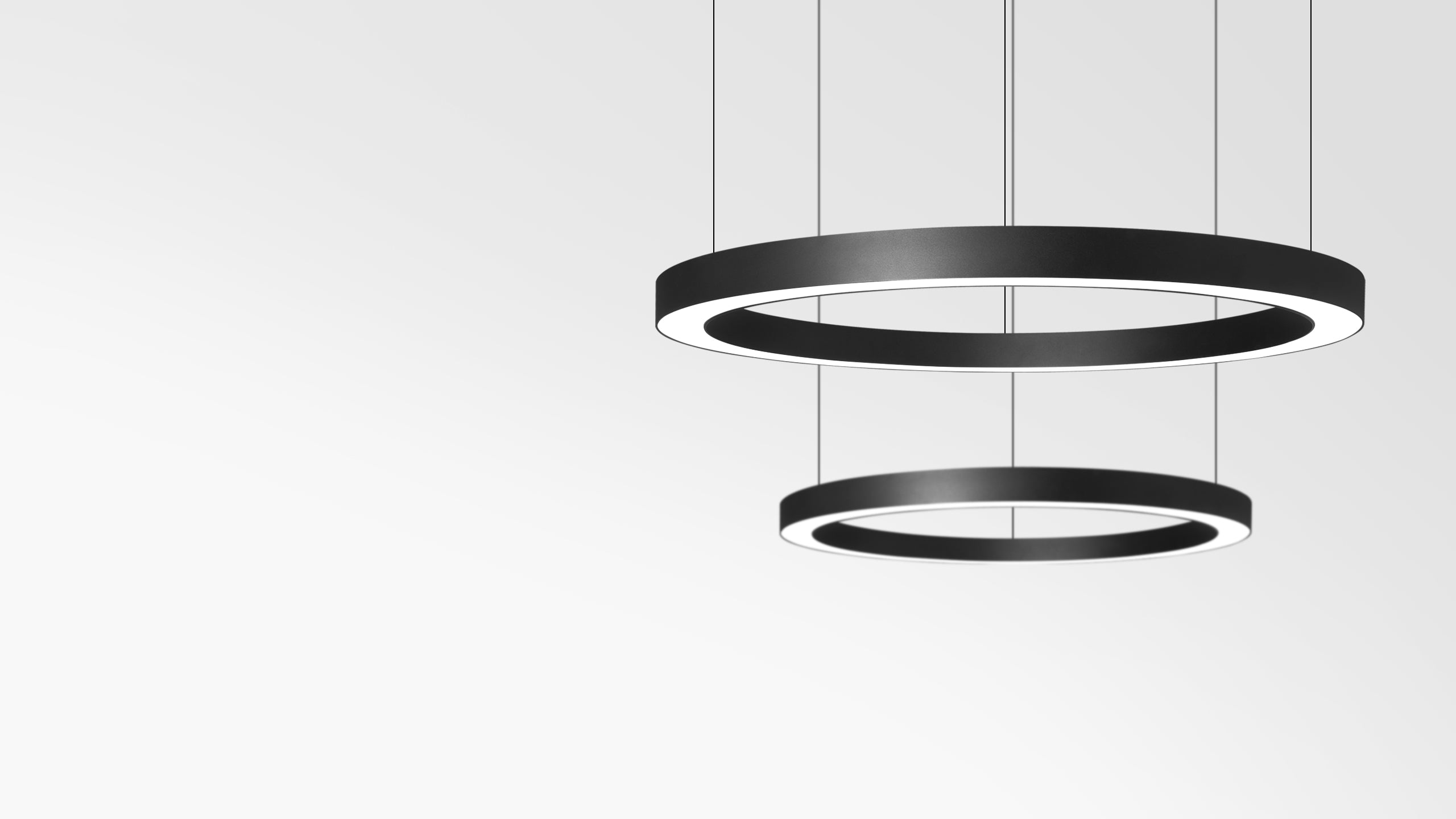 Висящ кръгъл LED полилей Cool XL Pro | 4 размера