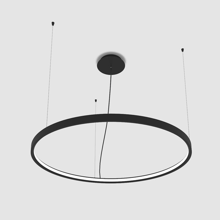 Висящ кръгъл LED полилей Oreol | Тип пръстен | 5 размера