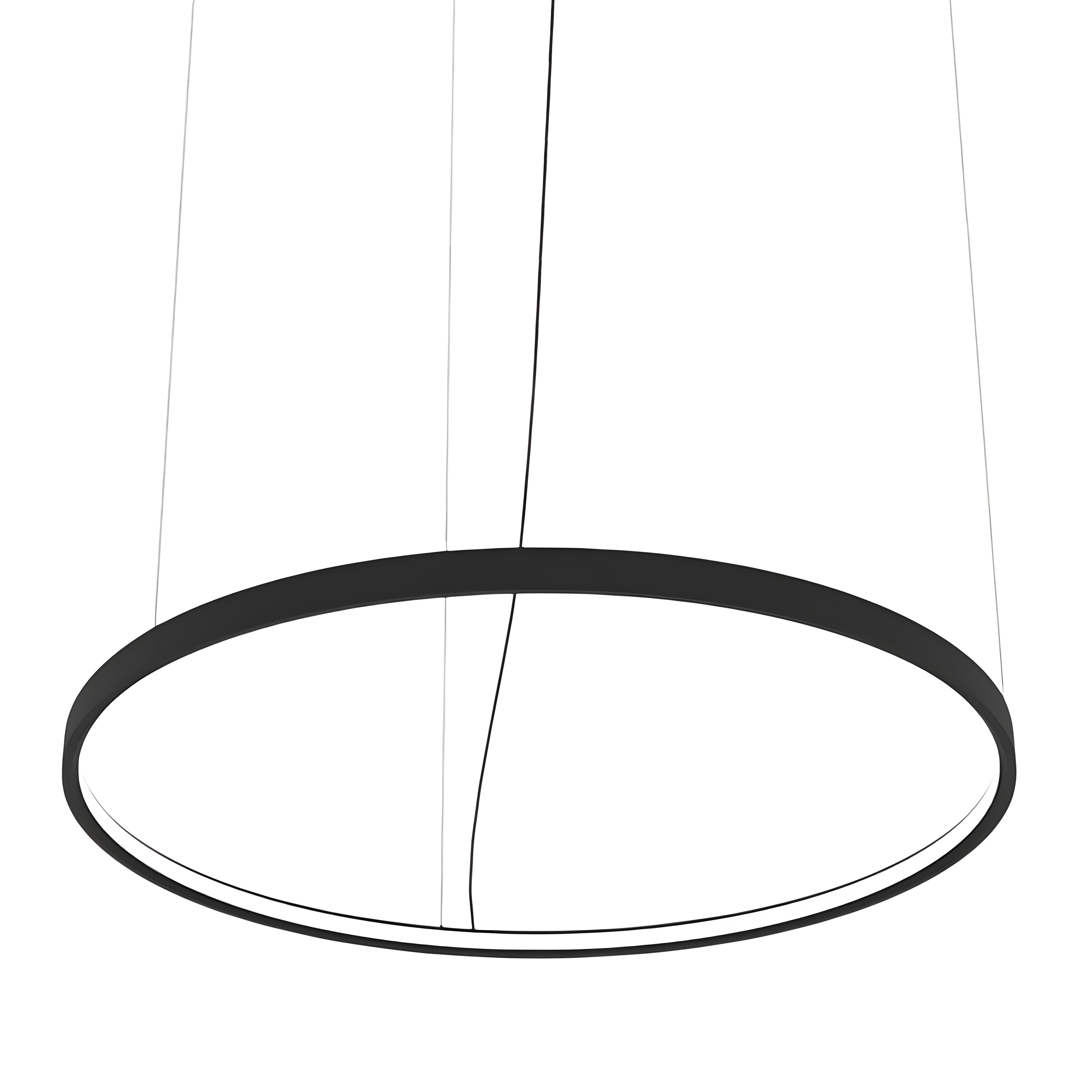 Висящ кръгъл LED полилей Oreol | Тип пръстен | 5 размера