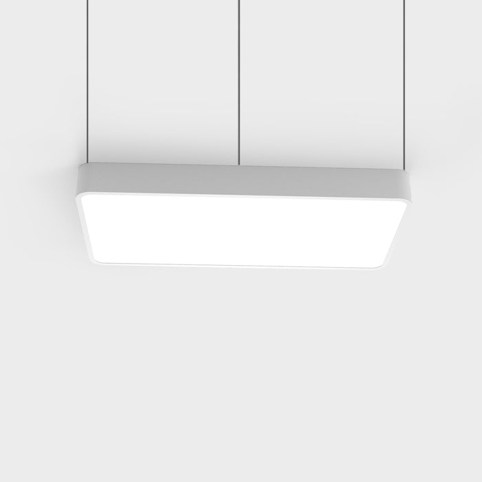 Висящ квадратен LED панел с изчистен дизайн Karo Hanging