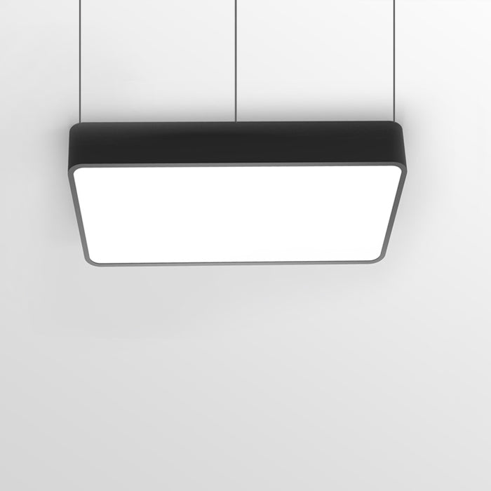 Висящ квадратен LED панел с изчистен дизайн Karo Hanging