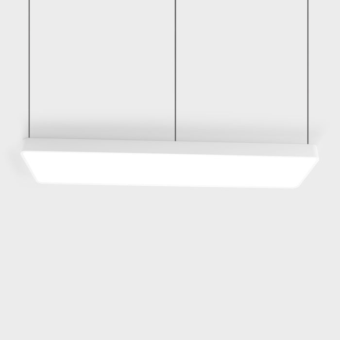Висящ квадратен LED панел с изчистен дизайн Karo Hanging