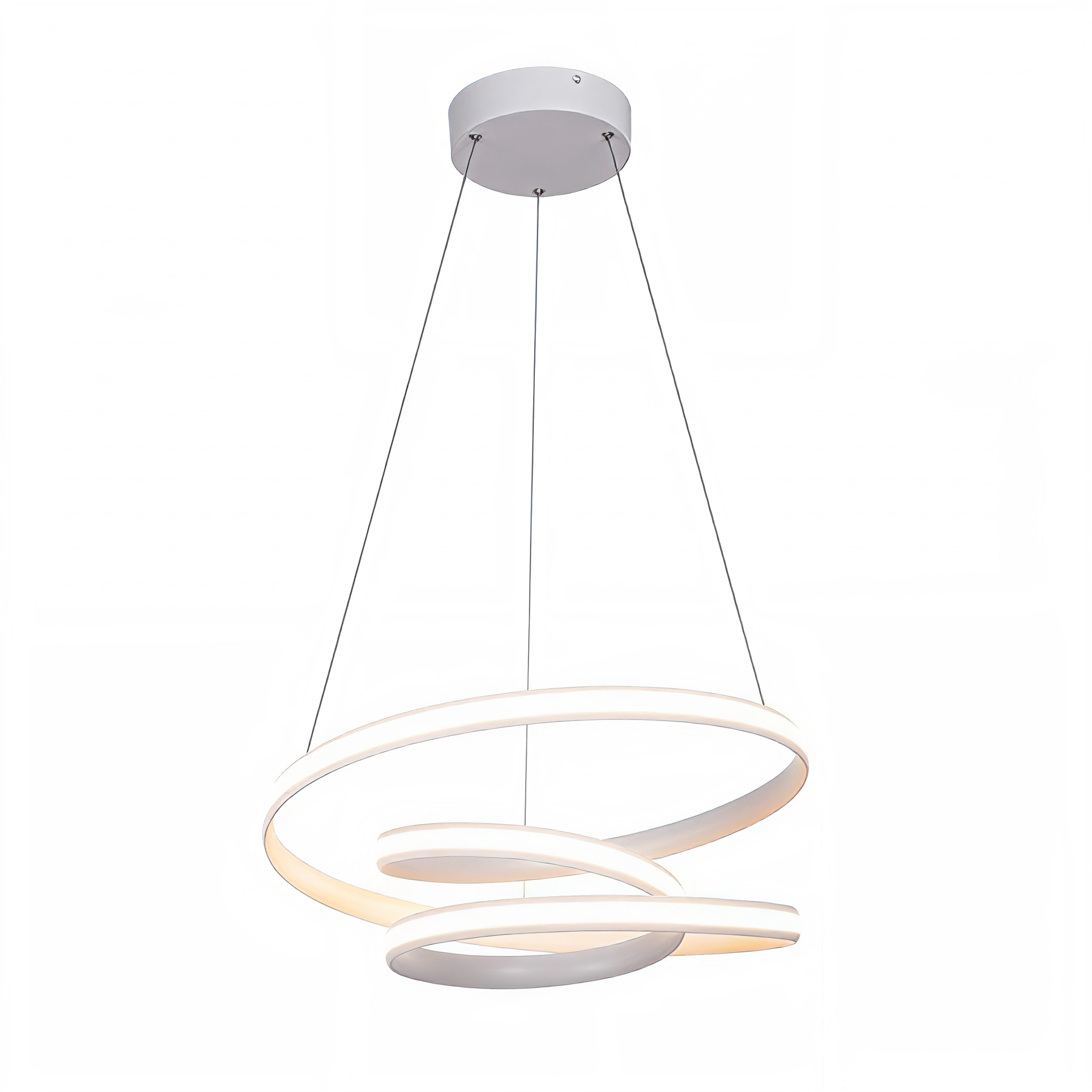 Висящ LED полилей Spiral D | Тройна спирала | 3-CCT | 40W