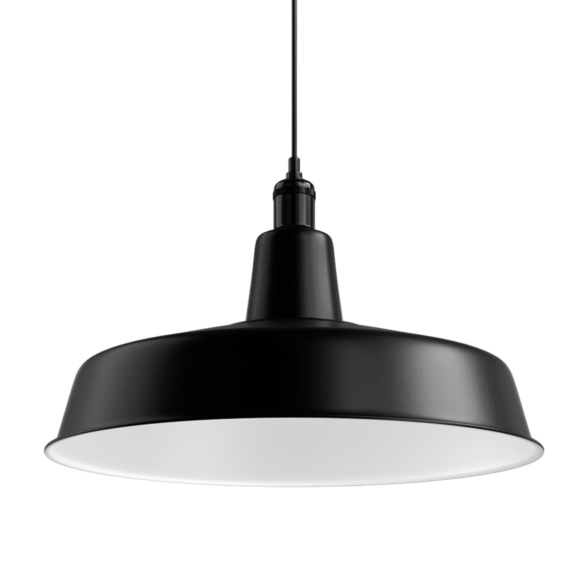 Висящ пендел Loft | Индустриален дизайн | Черен | Ø41cm | IP20 | E27