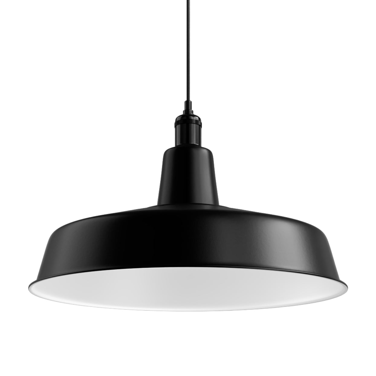 Висящ пендел Loft | Индустриален дизайн | Черен | Ø41cm | IP20 | E27