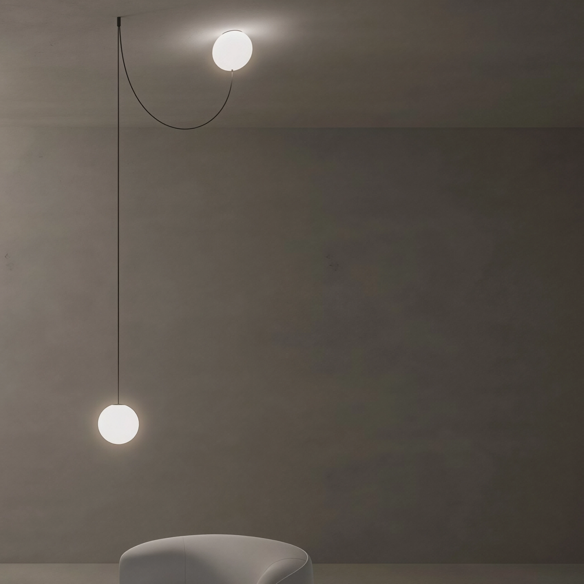 Висяща LED лампа Lumisens | Тип въже | 36W | 3000K - alternate view
