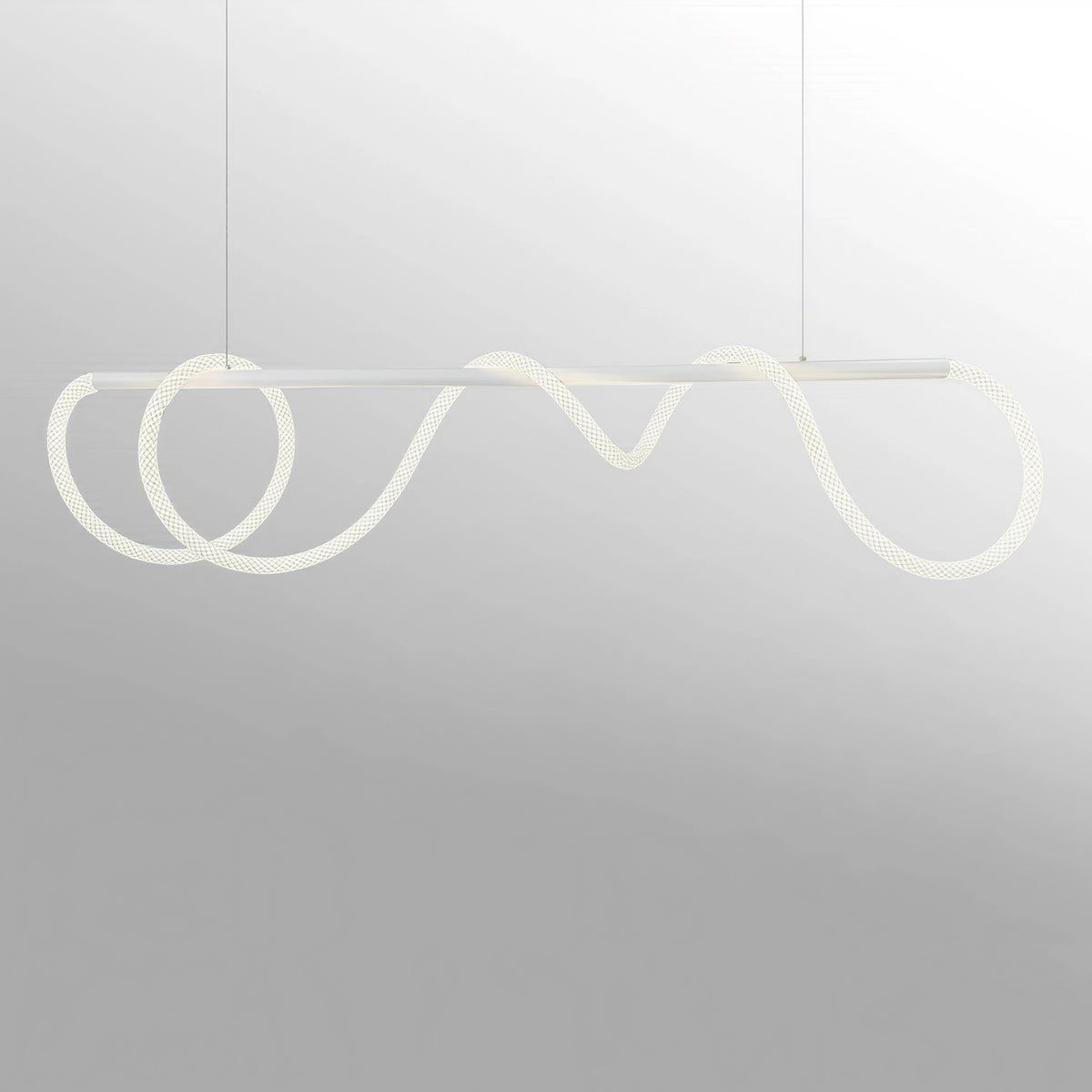 Висяща LED лампа Swing Pendant | Тип въже/маркуч | 45W