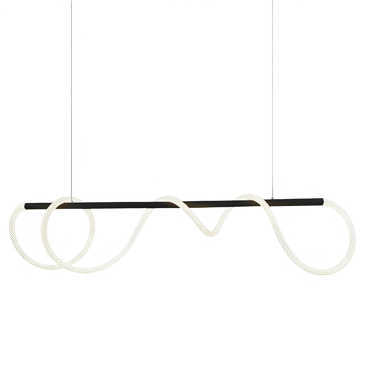 Висяща LED лампа Swing Pendant | Тип въже/маркуч | 45W