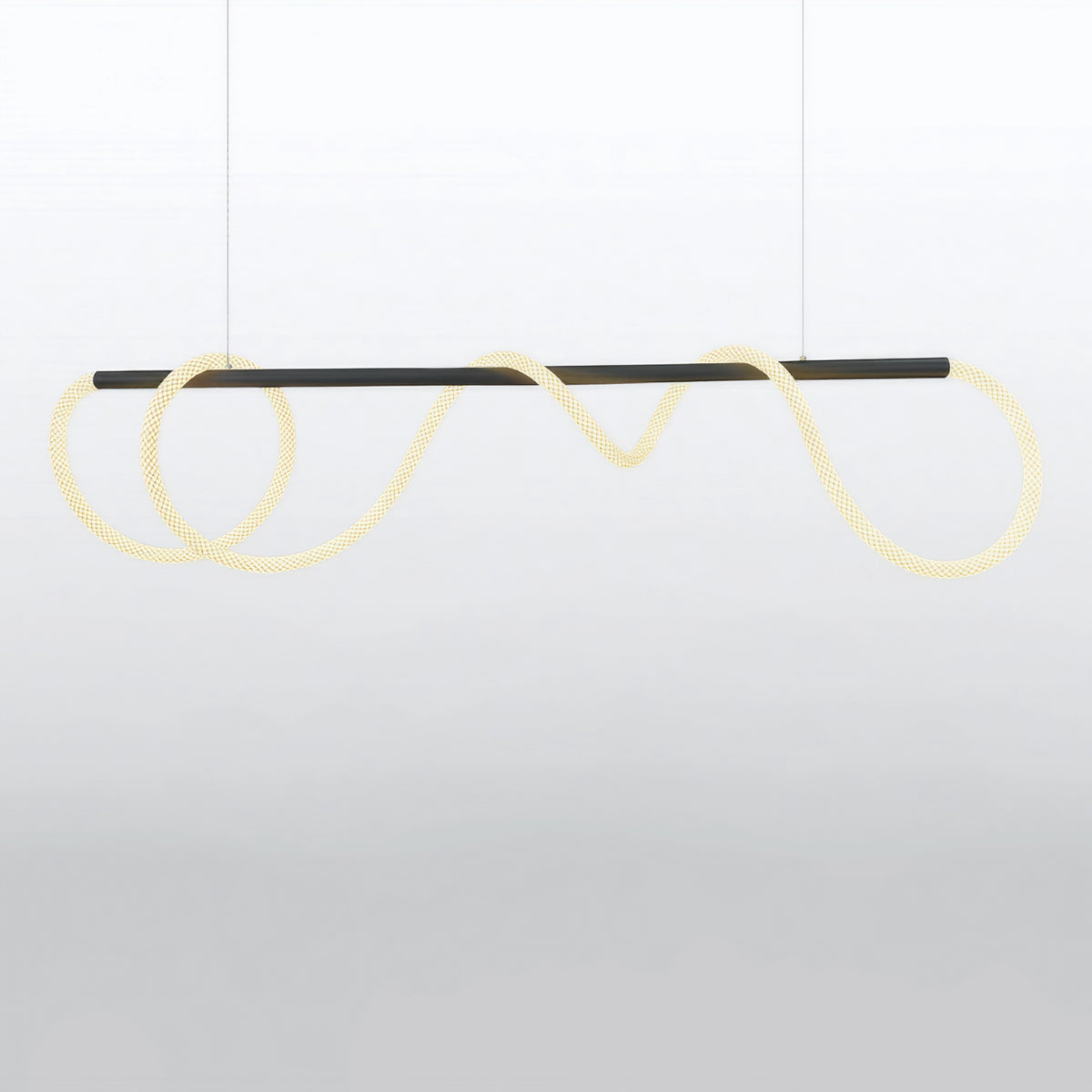 Висяща LED лампа Swing Pendant | Тип въже/маркуч | 45W