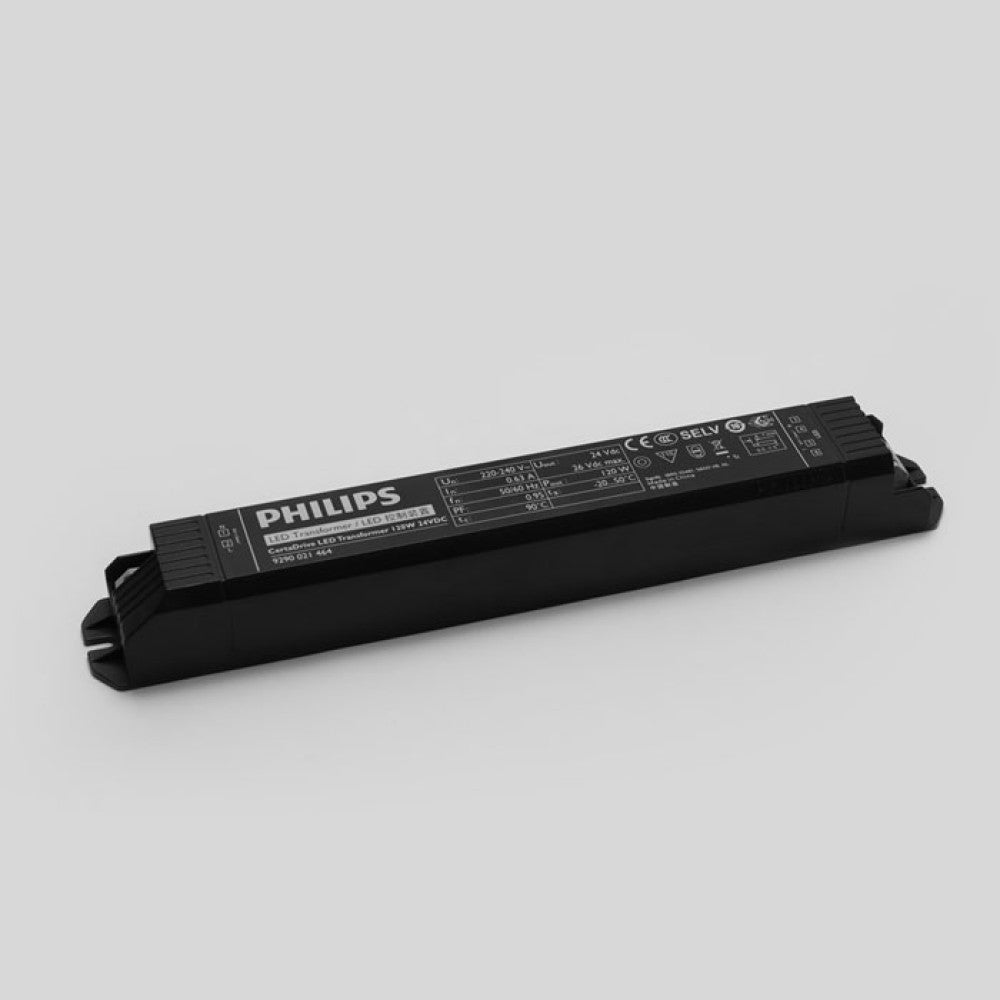 Захранване за LED осветление Philips Certa Drive 24V | 30–180W | IP20 | Черен