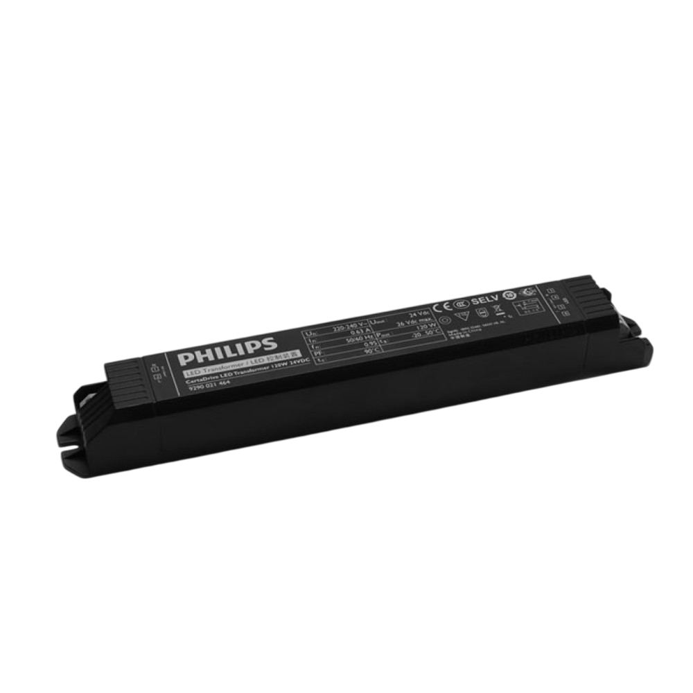 Захранване за LED осветление Philips Certa Drive 24V | 30–180W | IP20 | Черен