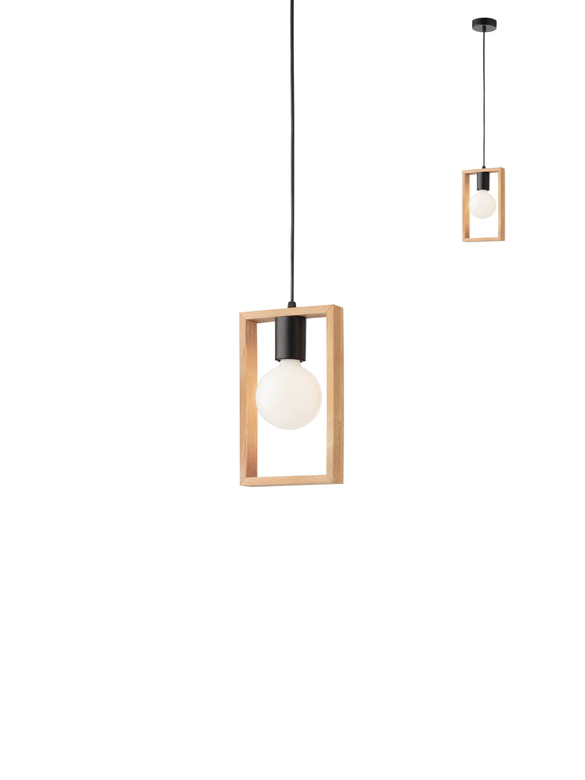 Висящо осветително тяло TIMBER 1X42W E27