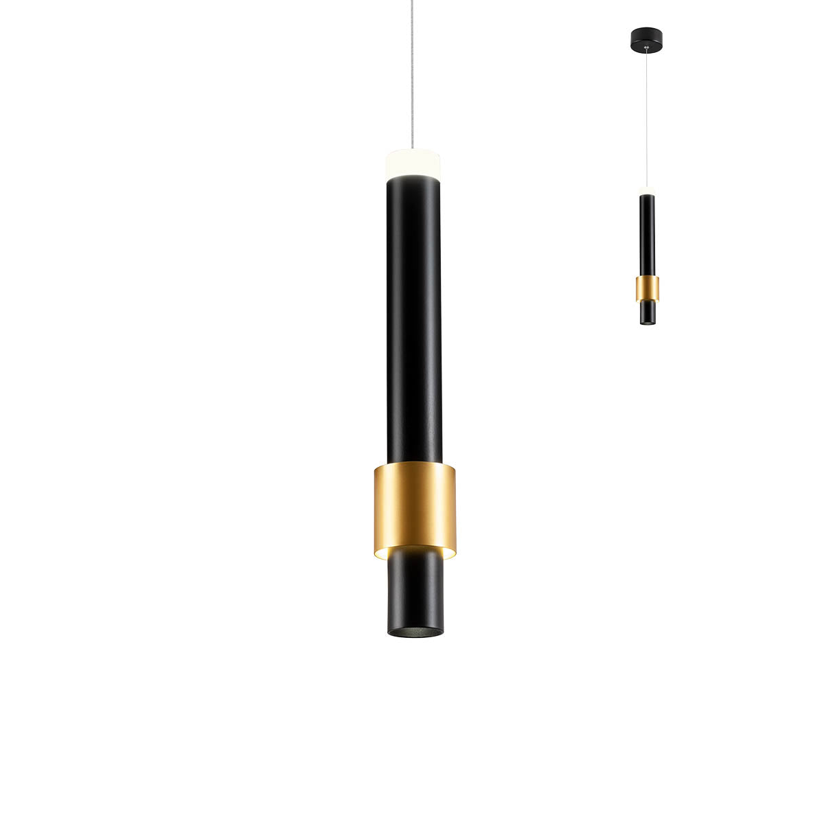 Висящо LED осветително тяло TYCON 6W 3000K BK