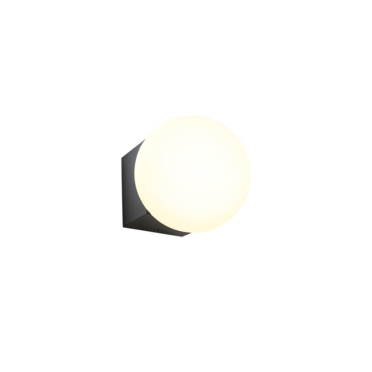 Стенен аплик/плафон LED BILIA 5W IP44 BK 3000K