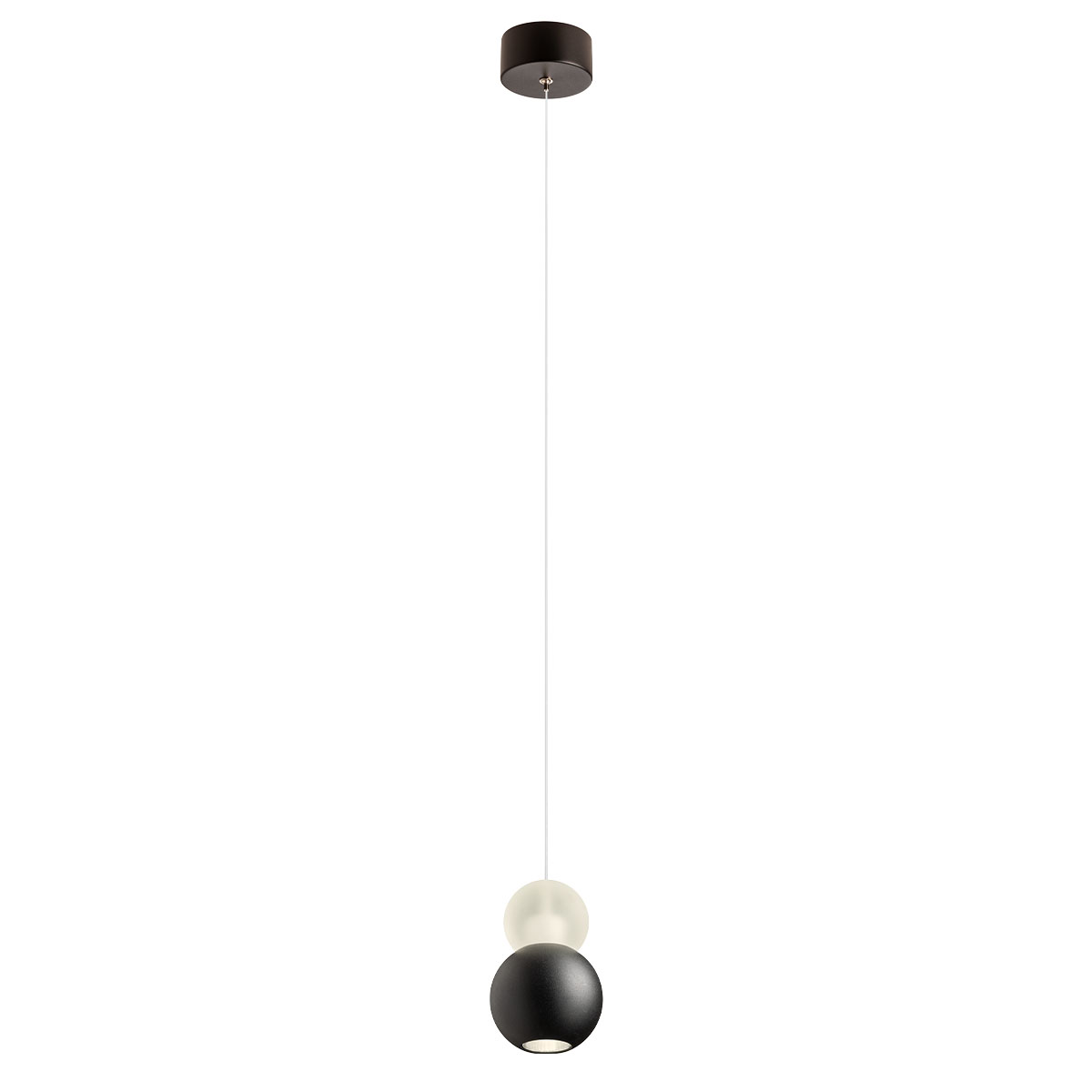 Висящо LED осветително тяло AOBA 8W IP20 SBK 3000K