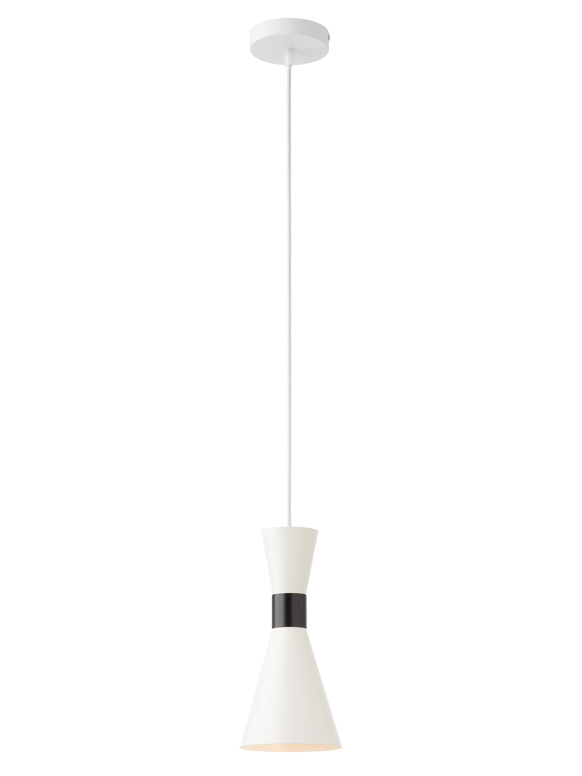 Висящо осветително тяло KILT E27 1X42W WH
